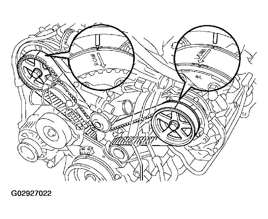 2004 Toyota Sequoia Serpentine Belt Routing and Timing Belt Diagrams