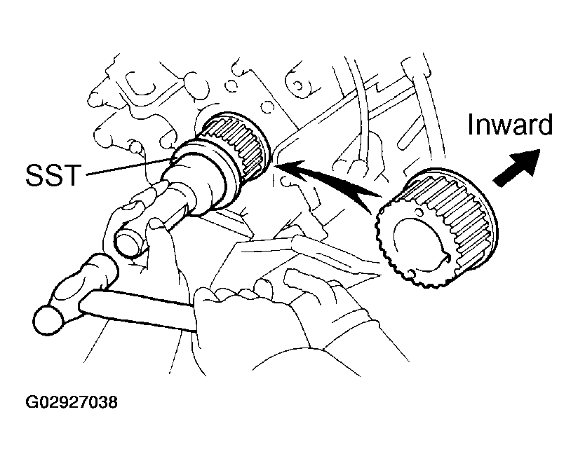 2004 Toyota Sequoia Serpentine Belt Routing and Timing Belt Diagrams