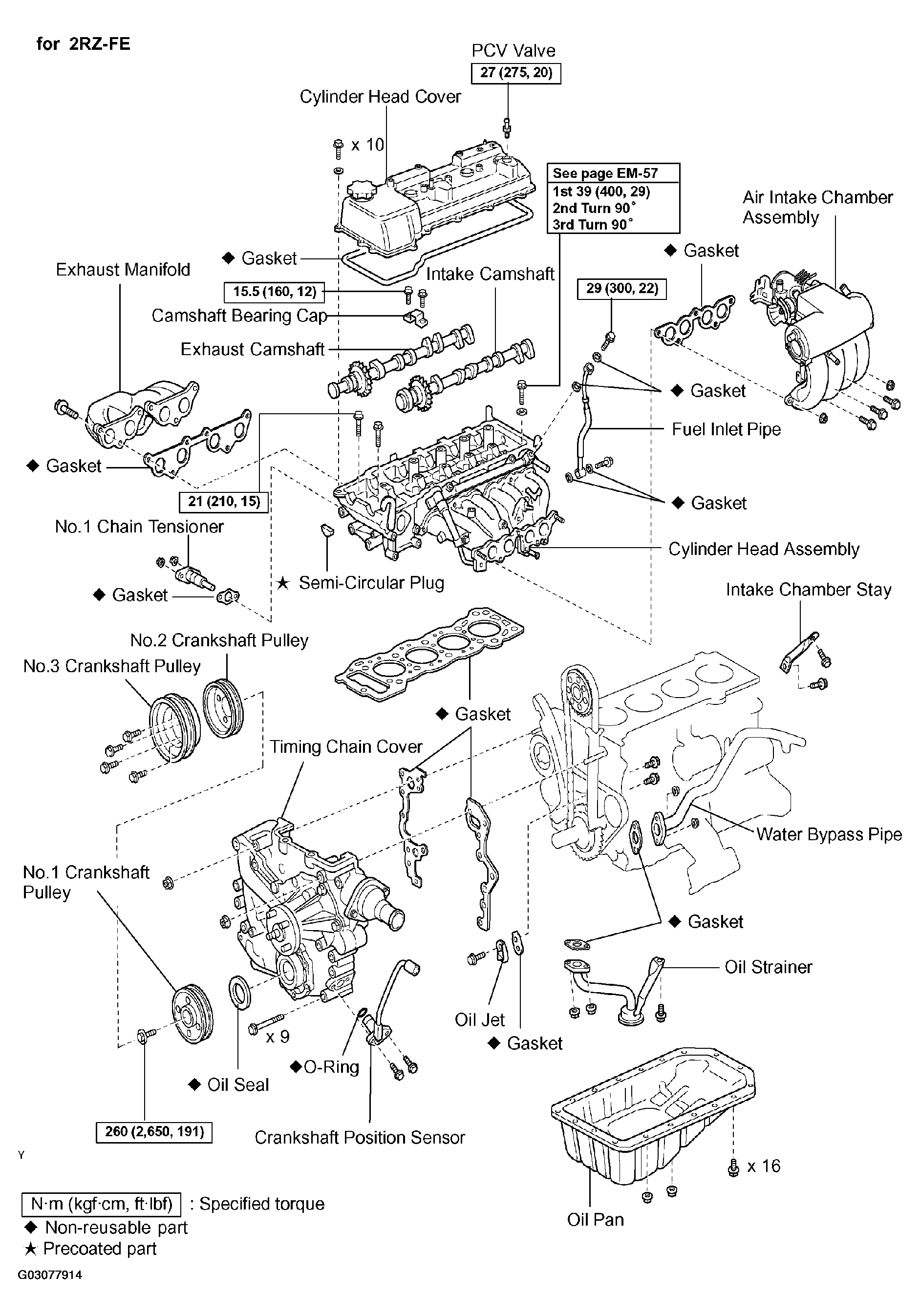 Tacoma 4 Cylinder Engine Diagram