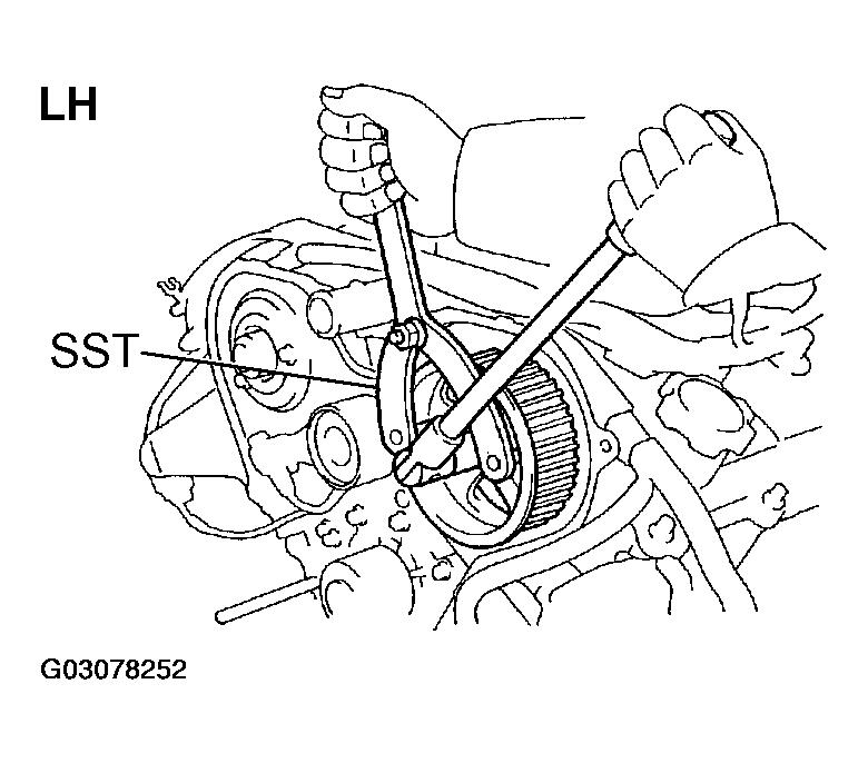 2004 Toyota Serpentine Belt Routing and Timing Belt Diagrams