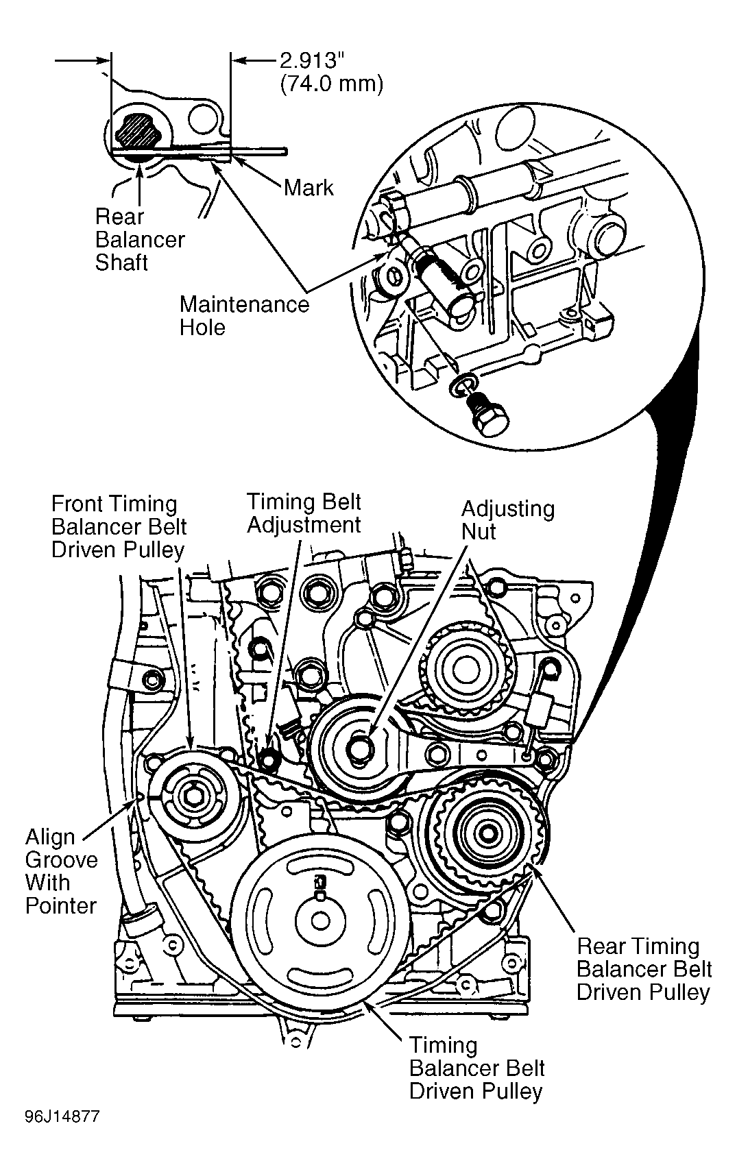 Honda accord 1997 timing belt store