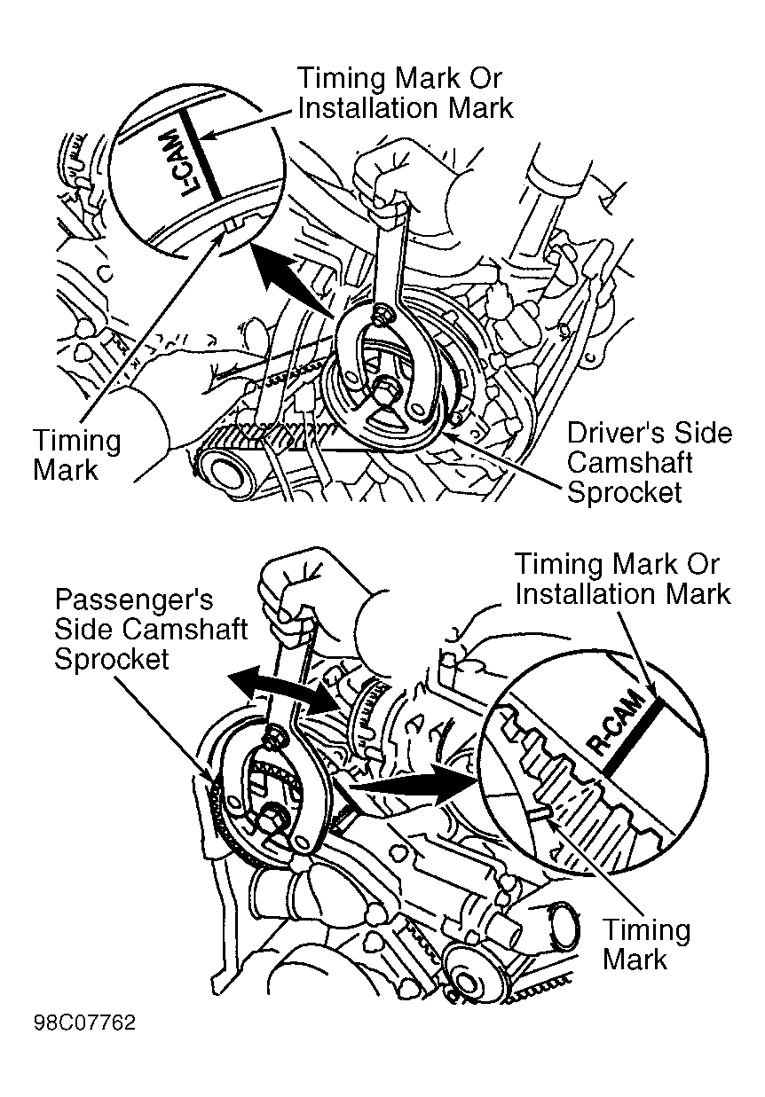 2005 Toyota Tundra Serpentine Belt Routing and Timing Belt Diagrams